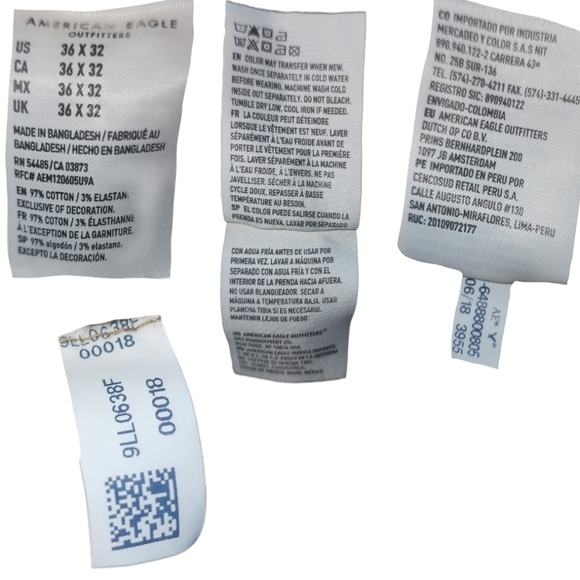 American Eagle AE EasyFlex Athletic Fit Jean, 36 X 32, Tank Tan - Picture 10 of 10